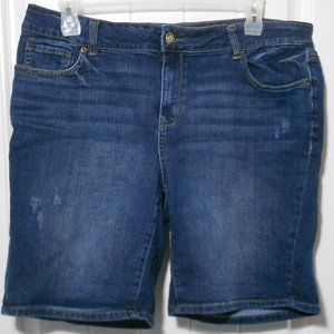 Maurices Denim Distressed shorts 18